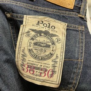Polo RL denim jeans varick slim straight